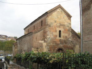 The 6th century Anchiskhati Church in Tbilisi, Georgia, often visited on John Graham Tours.