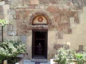 The sixth century Anchiskhati church in Tbilisi, Georgia
