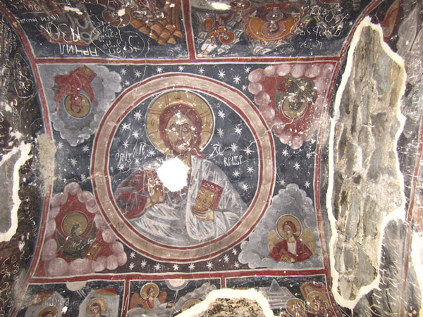 Maghalaant church frescoes, Kartli, Georgia