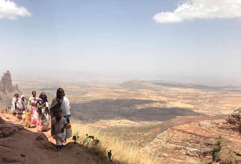 Hiking tour in Ethiopia