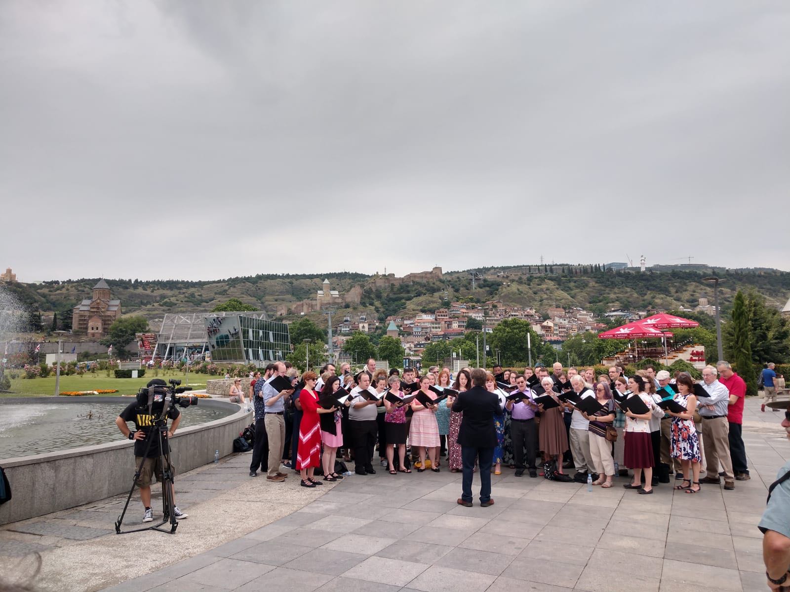 Capitol Hill chorale performs in Tbilisi while on performance tour organized by John Graham Tours