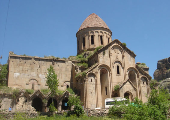 Oshki cathedral in Turkey, seen on the Cathedrals of Tao cultural tour, organized by John Graham Tours