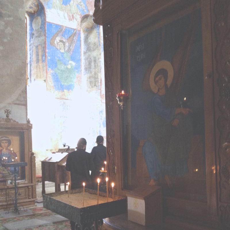 Easter at Qintsvisi Monastery 3