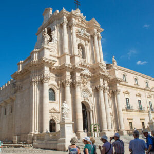 Duomo in Siricusa, Italy, on a JohnGrahamTours cultural trip to Sicily.