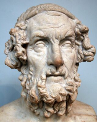 bust of Homer