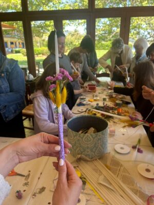 Candle making, Lesbos