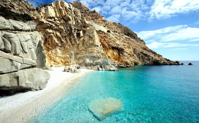 beach in Lesbos